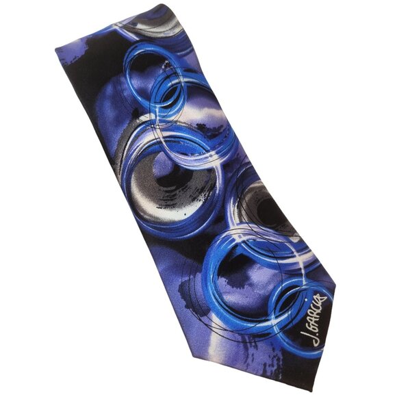 Jerry Garcia Necktie FISH Collector's Ed. Multicolor 100% Silk Grateful Dead - Picture 1 of 9